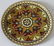 Vintage Russian Enamel Roundel Wall Plaque