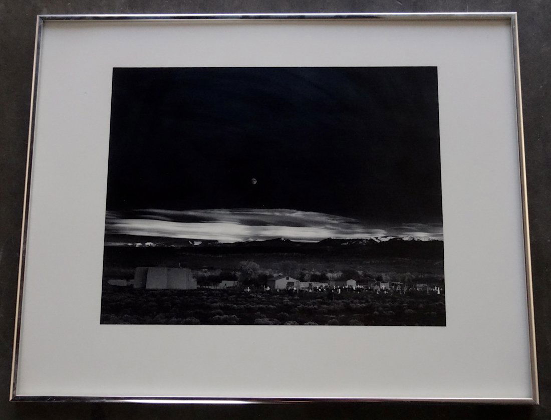 Ansel Adams Photograph Moonrise Hernandez New Mexico (1 of 5)
