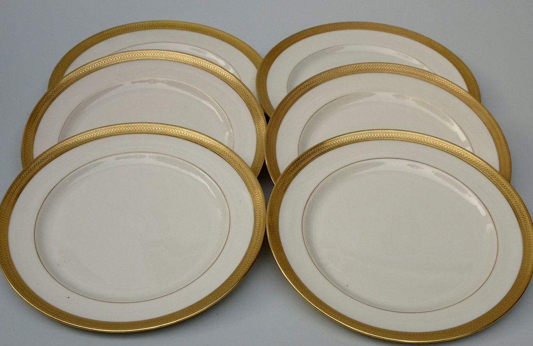 Vintage Gold Encrusted Lenox Porcelain Green Mark (1 of 7)