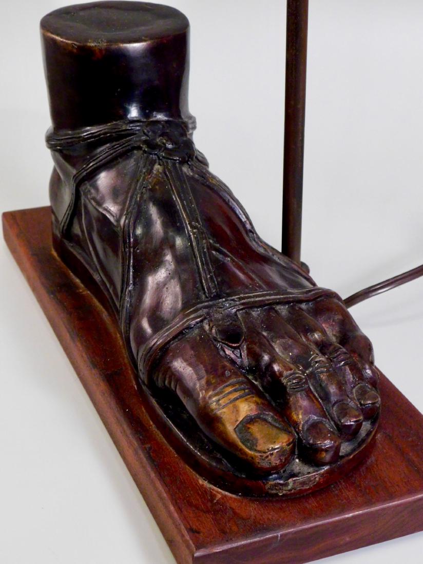 Italian Grand Tour Caliga Roman Sandal Foot Designer (1 of 6)