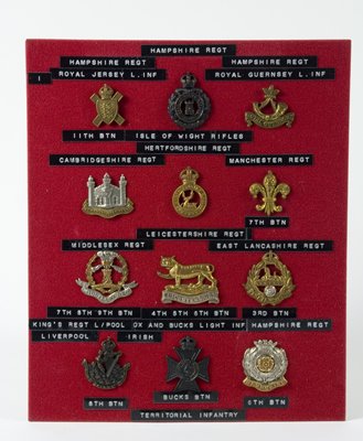 British Army cap badges (57)