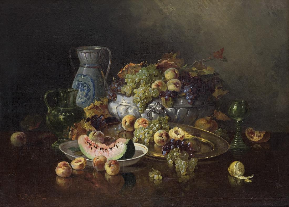 Raufer-Redtwitz Anton - STILL LIFE WITH FRUITS (1 of 1)