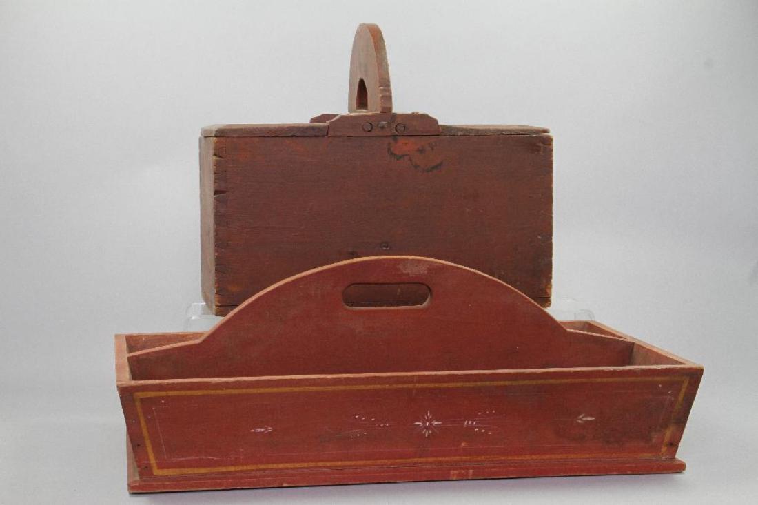 2 AMERICAN RED PAINTED PINE CARRIERS (1 of 4)