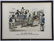 CURRIER & IVES HAND COLORED LITHOGRAPH: DE CAKE WALK