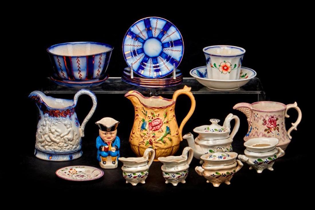 ASSEMBLED GROUP OF STAFFORDSHIRE (1 of 2)