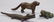CROCODILE & DOG CAST IRON NUT CRACKERS & FROG DOOR STOP - 2