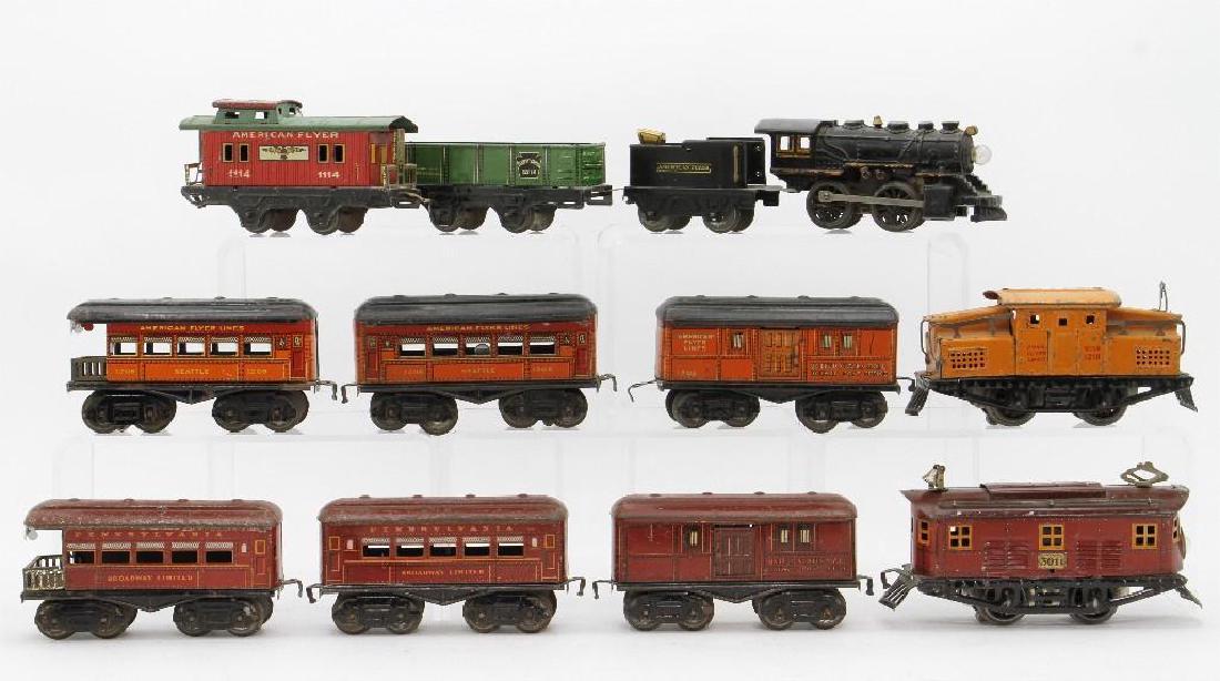 American Flyer 0 Gauge Passenger and Freight Set Group (1 of 5)