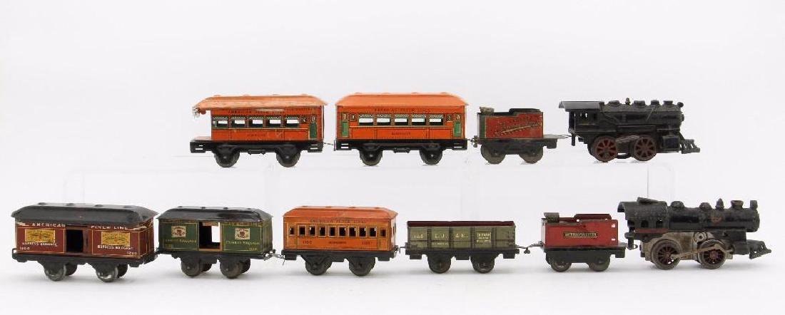 American Flyer  Gauge Mixed Locomotive and Car Grouping (1 of 5)