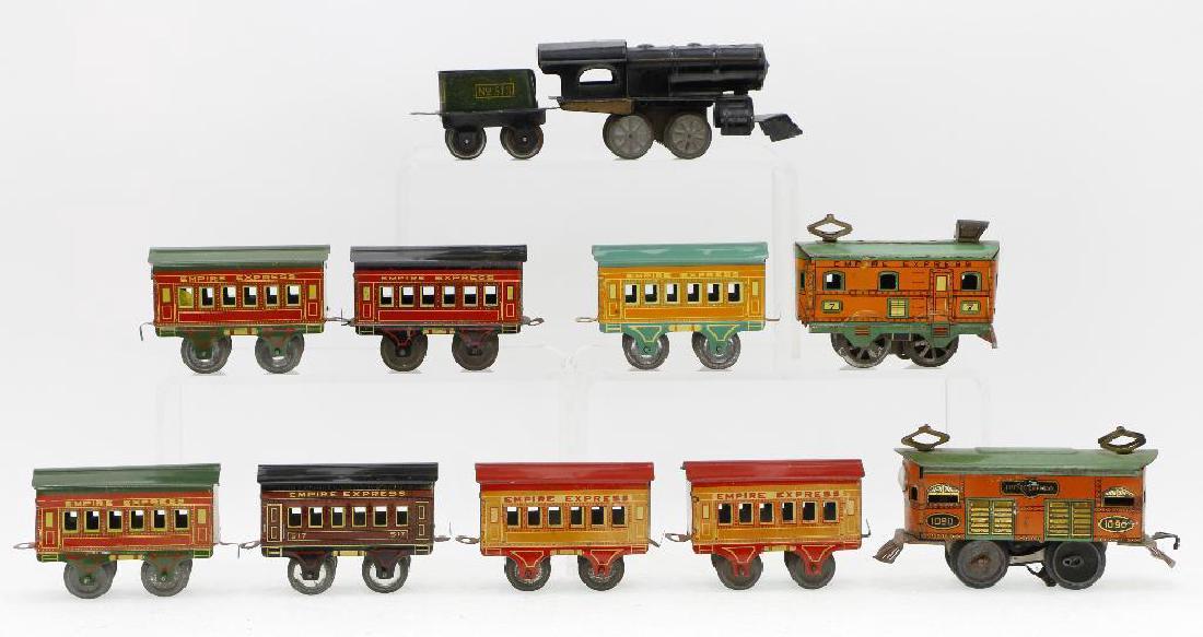 American Flyer 0 Gauge Empire Express Loco/Car Grouping (1 of 5)