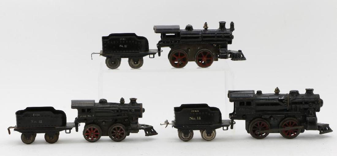 Ives O Gauge Locomotive and Tender Grouping (1 of 5)