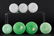6 BOHEMIAN COLORED GLASS DRESSER BOTTLES & DRESSER JAR - 4