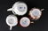 7 EUROPEAN PORCELAIN INDIVIDUAL CUPS & SAUCERS - 5