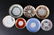 7 EUROPEAN PORCELAIN INDIVIDUAL CUPS & SAUCERS - 6