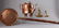 COPPER BED WARMER, KETTLE & 2 BRASS CHAMBER CANDELSTICK - 2