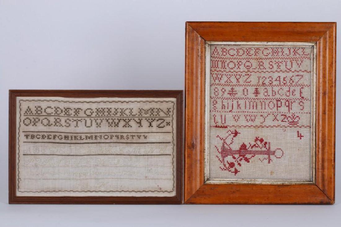 ALPHABET & NUMERAL SAMPLER AND AN APHABET SAMPLER (1 of 3)
