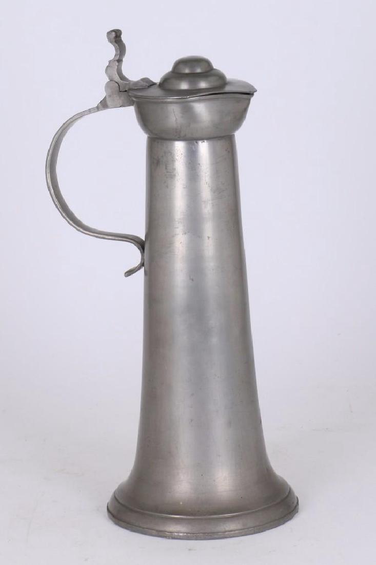 EUROPEAN PEWTER FLAGON (1 of 7)