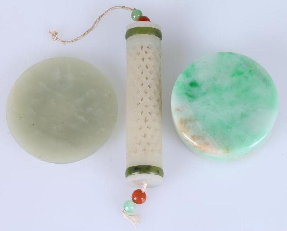 A GROUPING OF ASIAN JADES (1 of 2)