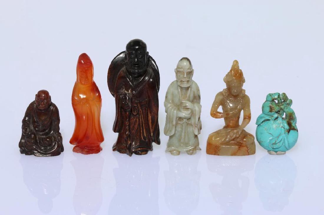 ASIAN HARDSTONE FIGURES (1 of 2)