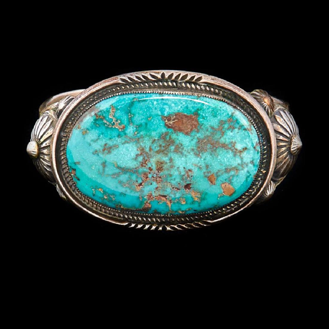 CALVIN MARTINEZ NAVAJO CUFF BRACELET (1 of 3)