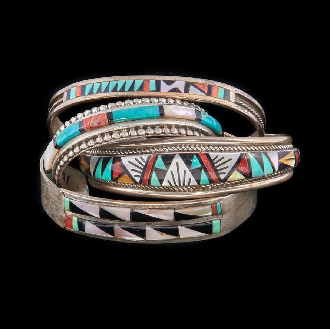 SOUTHWEST NATIVE AMERICAN CUFF BRACELETS (1 of 3)