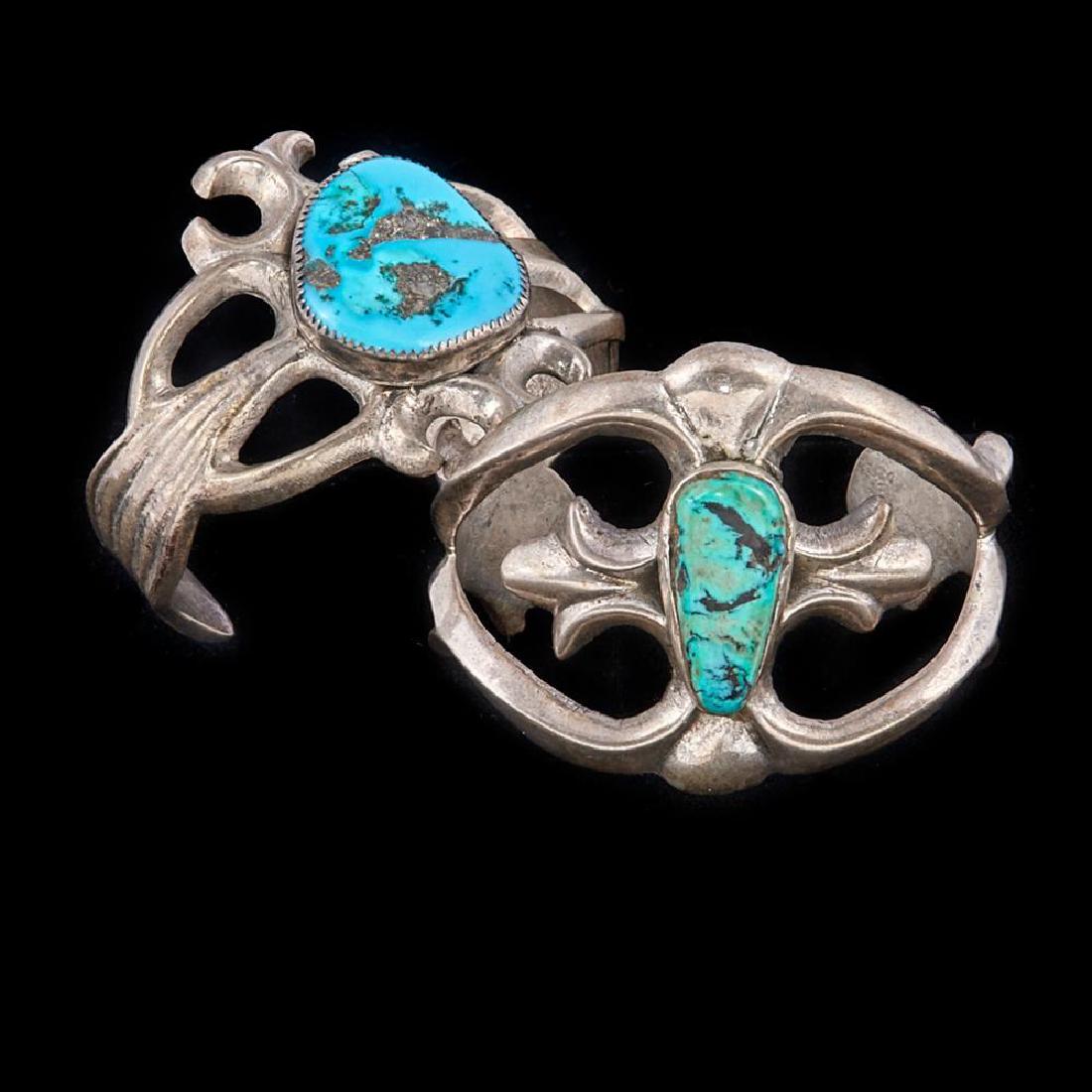 SOUTHWEST NATIVE AMERICAN CUFF BRACELETS (1 of 3)