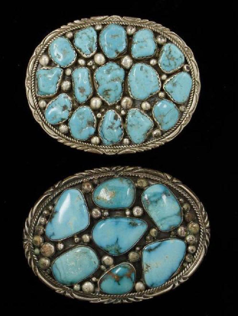 SOUTHWEST NATIVE AMERICAN BELT BUCKLES (1 of 2)