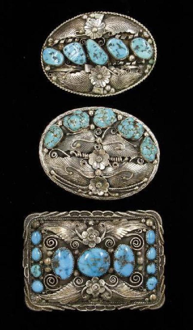 NAVAJO BELT BUCKLES (1 of 3)