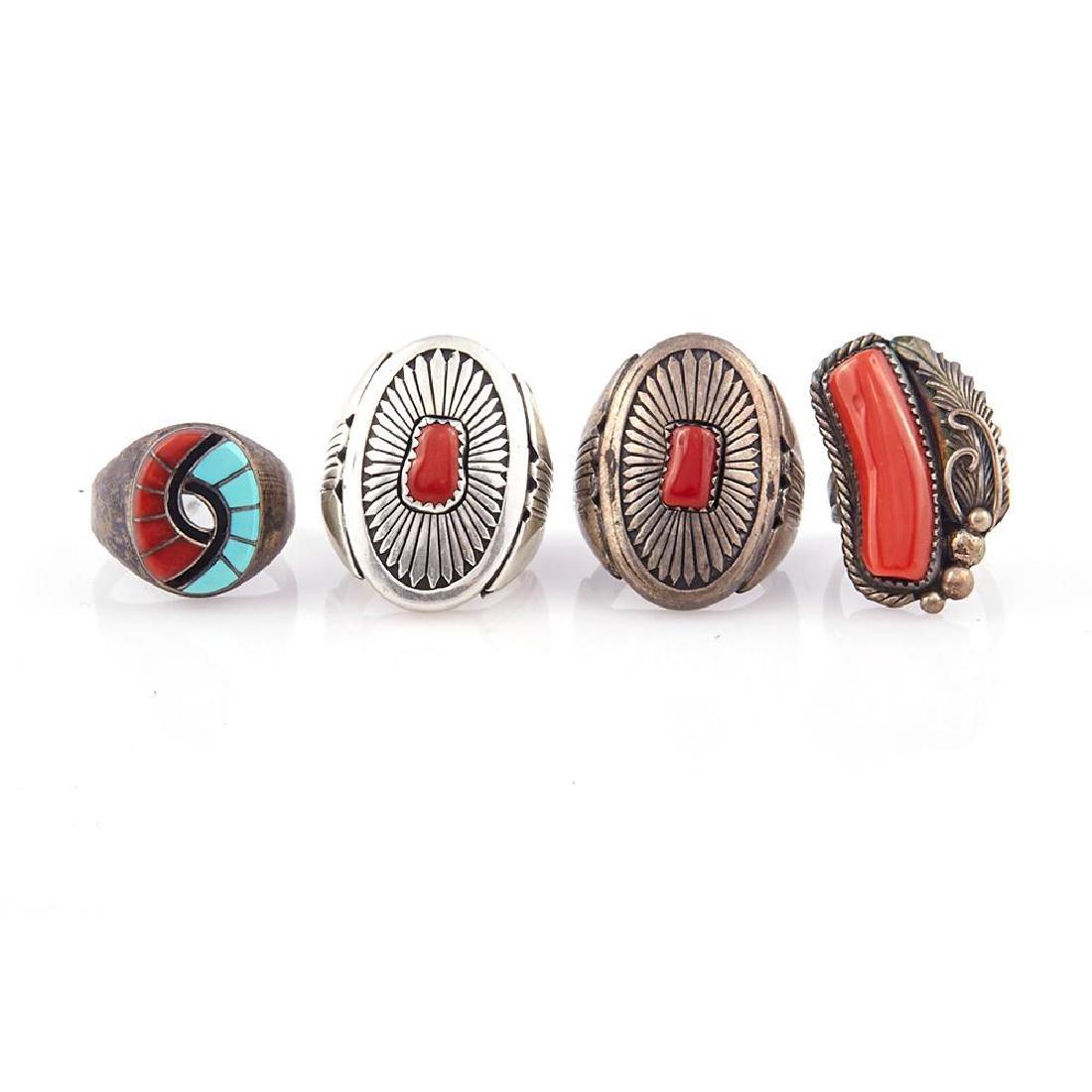 SOUTHWEST NATIVE AMERICAN RINGS (1 of 4)