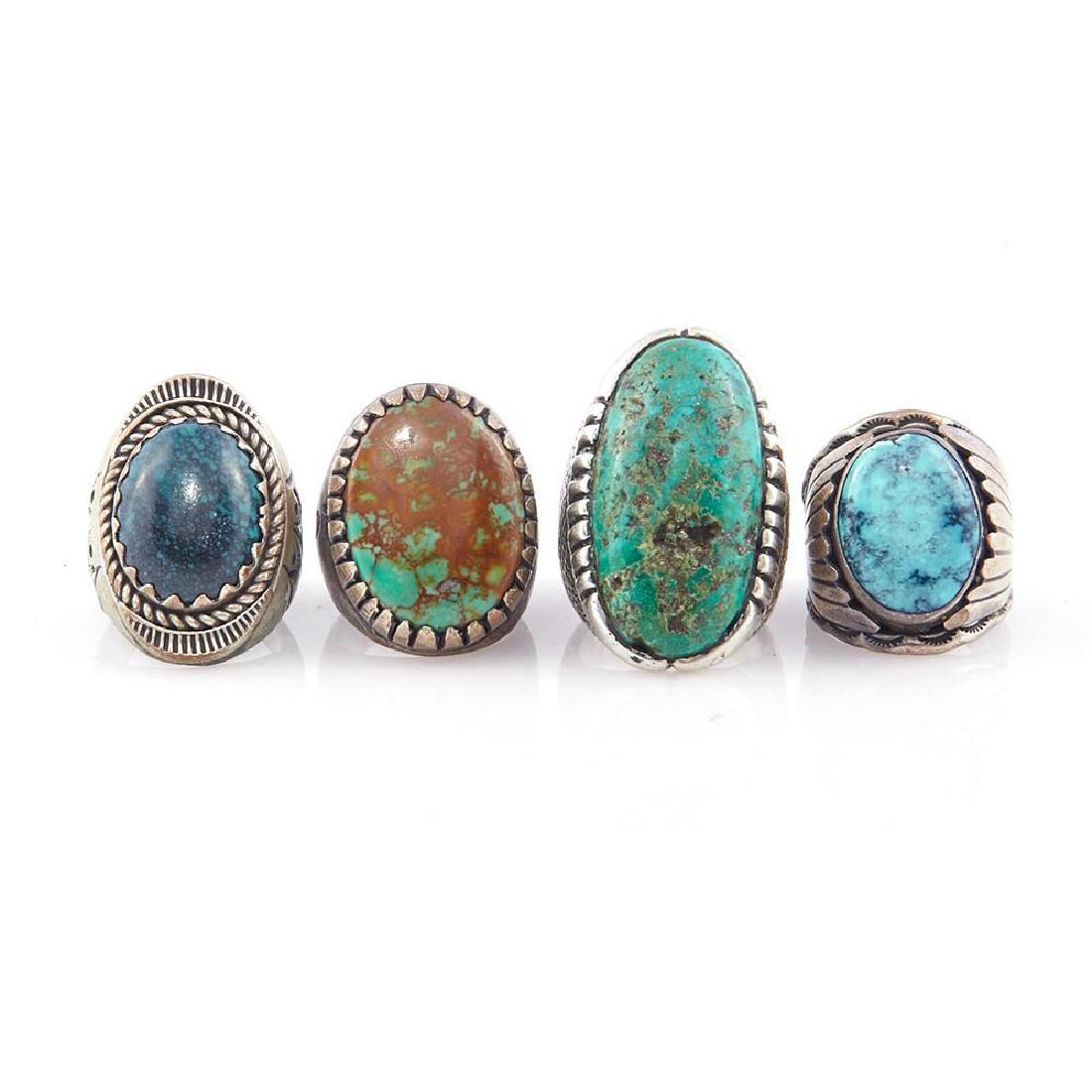 SOUTHWEST NATIVE AMERICAN RINGS (1 of 4)