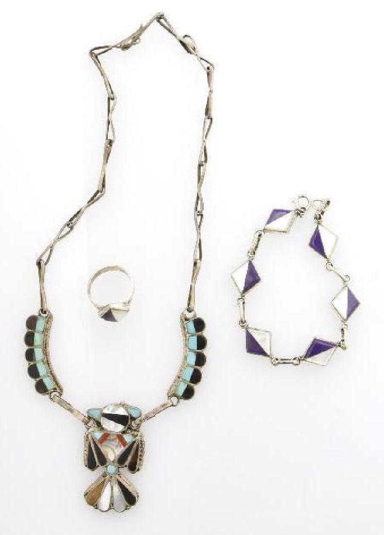 SOUTHWEST NATIVE AMERICAN JEWELRY ITEMS (1 of 5)