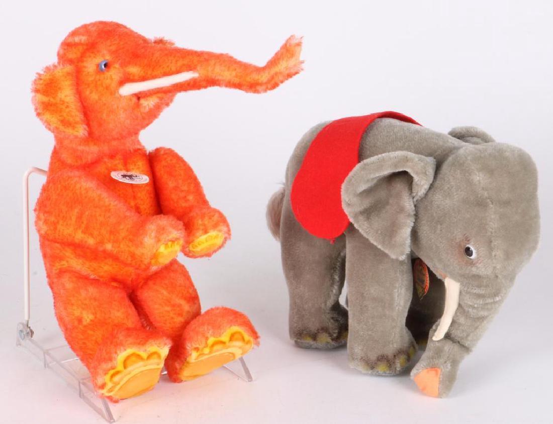 TWO STEIFF ELEPHANTS: One Limited Edition elephant