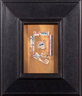 Anthony Waichulis (born 1972): Artist: Anthony Joseph Waichulis Title: A Diamond in the Rough Signature: Signed bottom right Size: Artwork: 7 x 5 Frame: 12 3/4 x 10 3/4 Created: 2004 Medium: Oil on panel