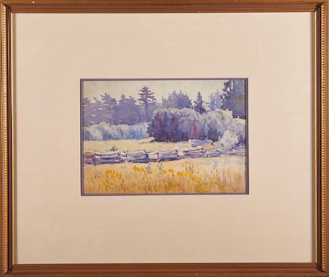 Arthur Bowen Davies (1862-1928): Artist: Arthur Bowen Davies Signature: Size: Artwork: 9 x 13 Frame: 21 3/4 x 25 3/4 €‹Medium: Watercolor