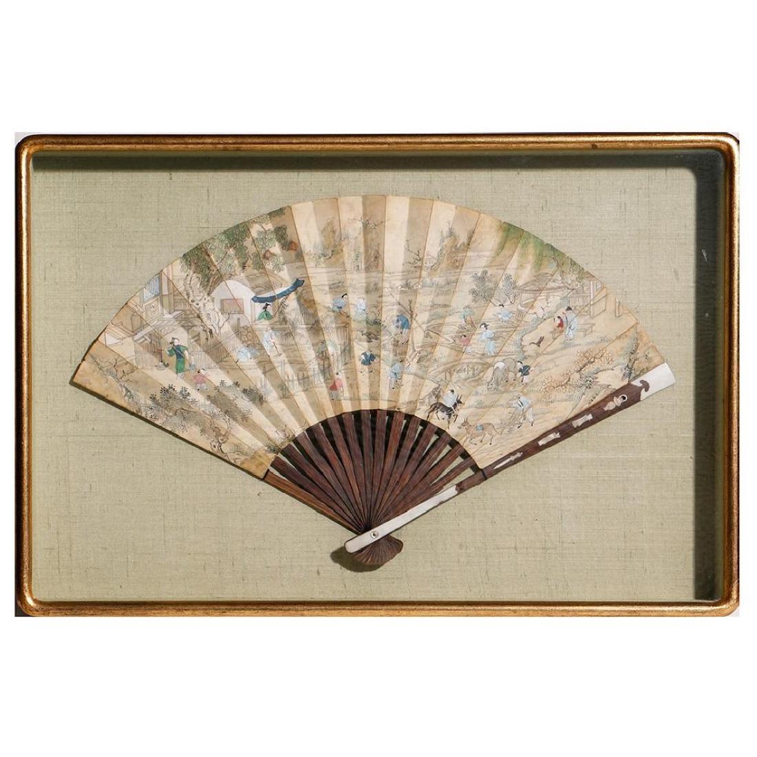 CHINESE PAINTED FAN (1 of 3)
