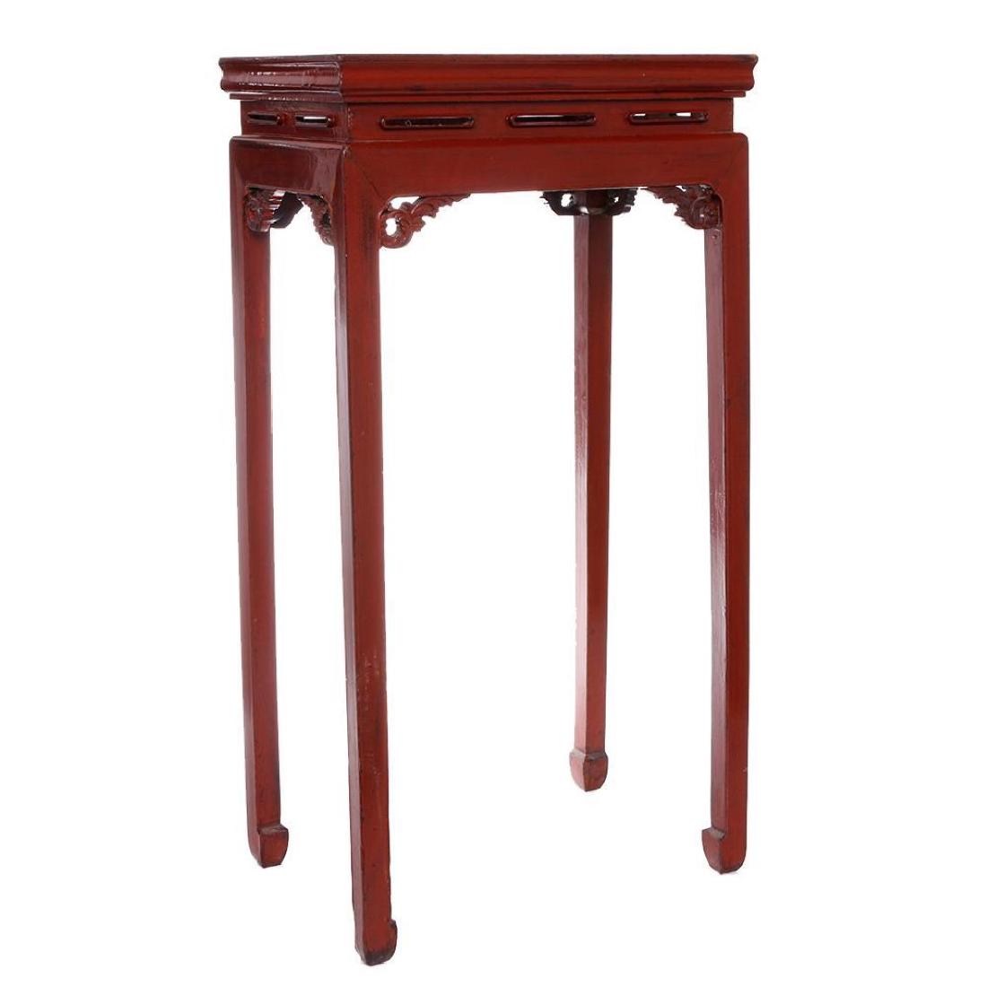 CHINESE LACQUERED TABLE (1 of 4)