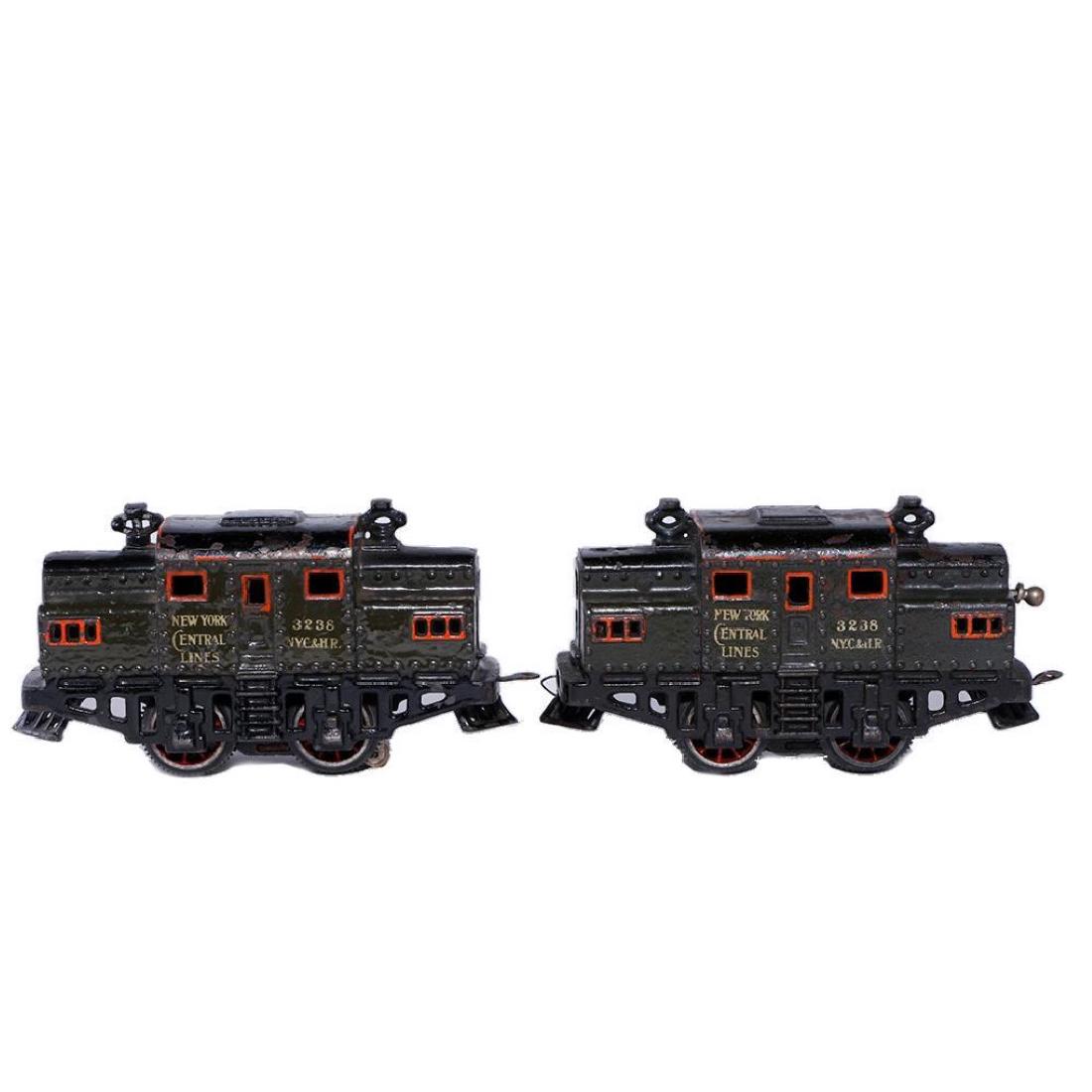 Two Bing 0 Gauge Cast Iron Electric NYC Type Locomotive (1 of 4)