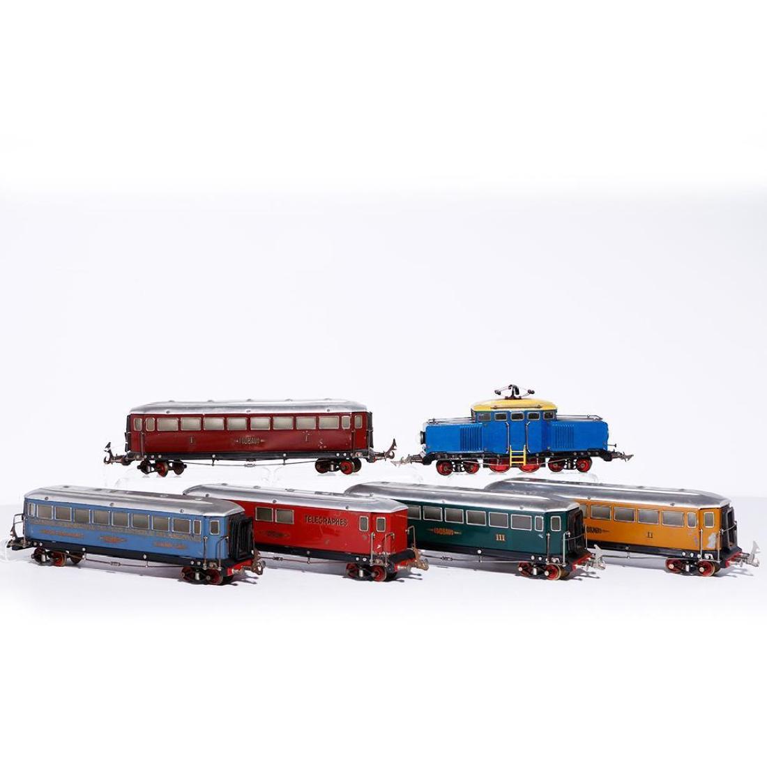 Edobaud Prewar French 0 Gauge Passenger Set (1 of 8)