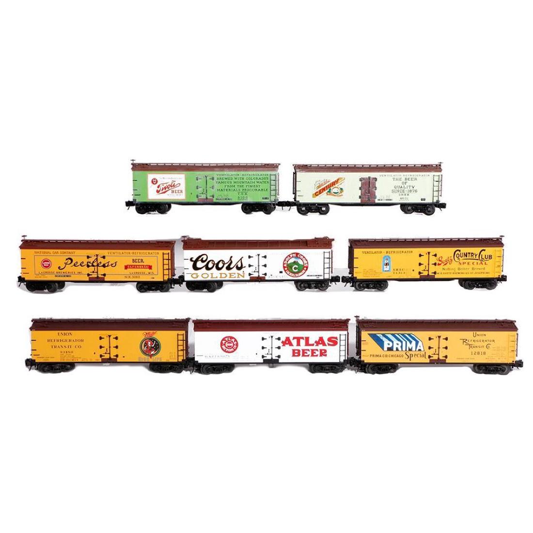 Lot of 8 Atlas O Gauge Woodside Reefers (1 of 6)