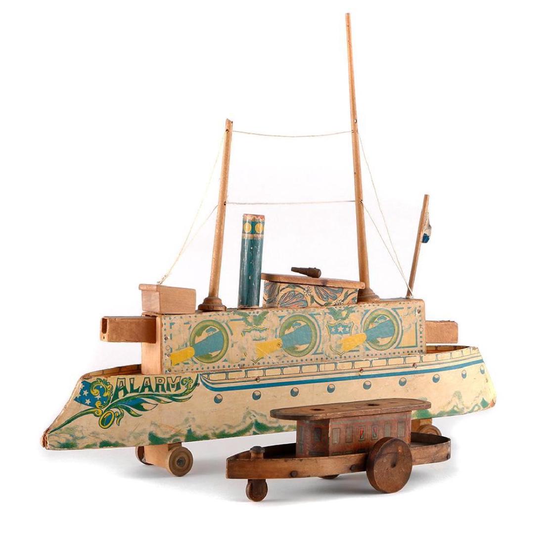Early paper label boats (1 of 3)