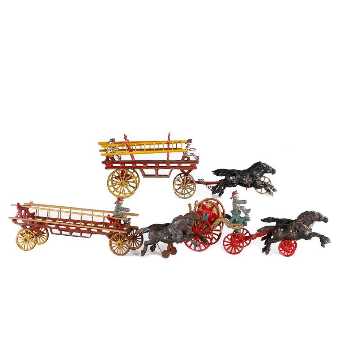 Grouping of fire related floor toys (1 of 6)