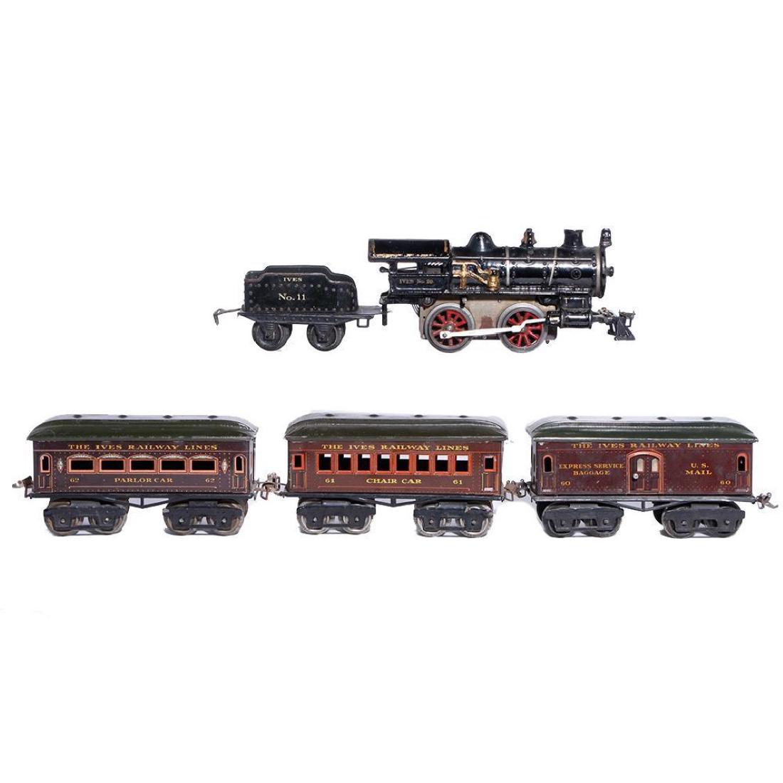 Ives O Gauge passenger set (1 of 5)