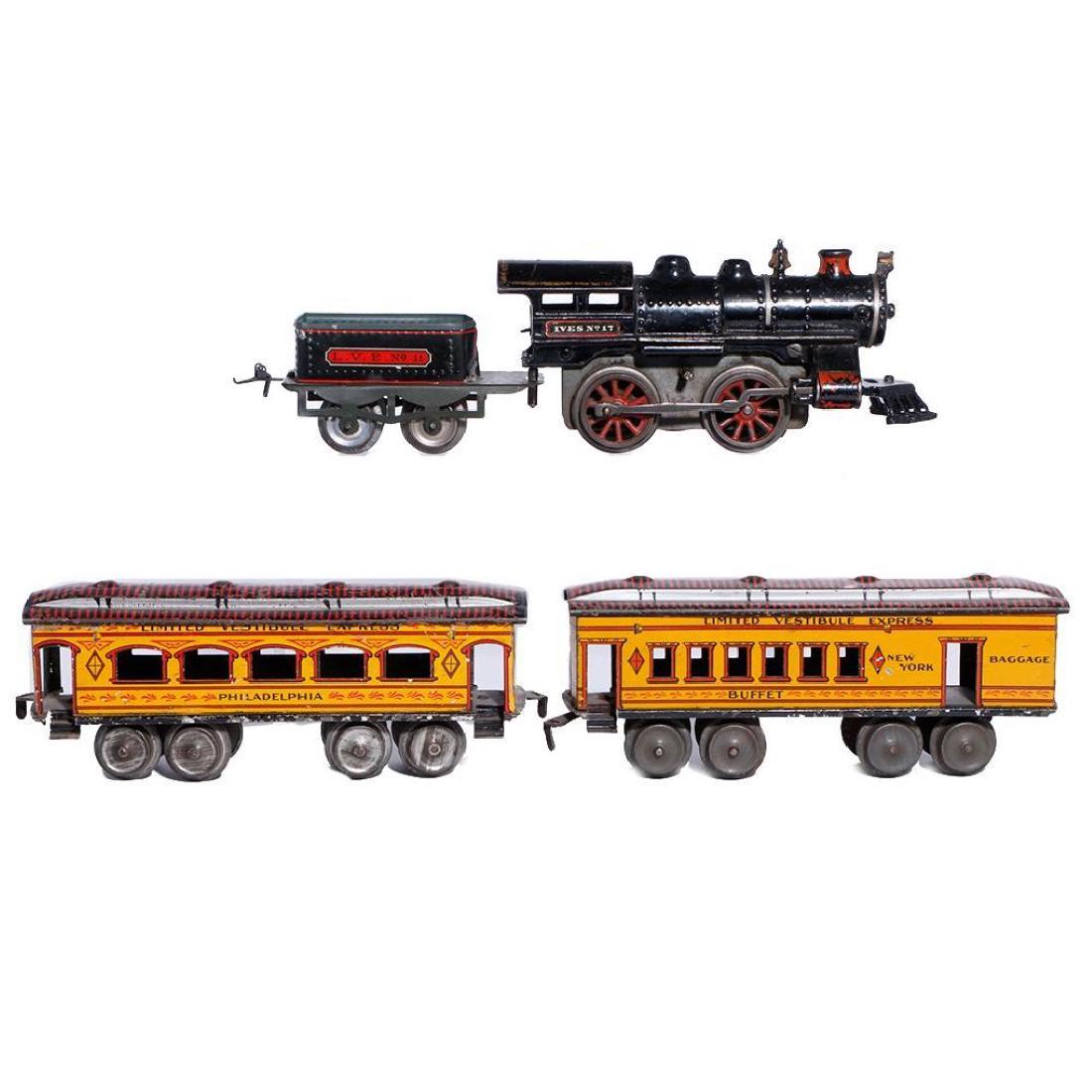 Early Ives O Gauge passenger set (1 of 4)