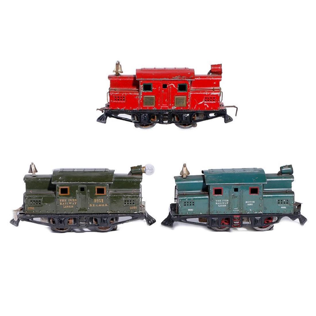 Ives O Gauge electric outline locomotives (1 of 5)