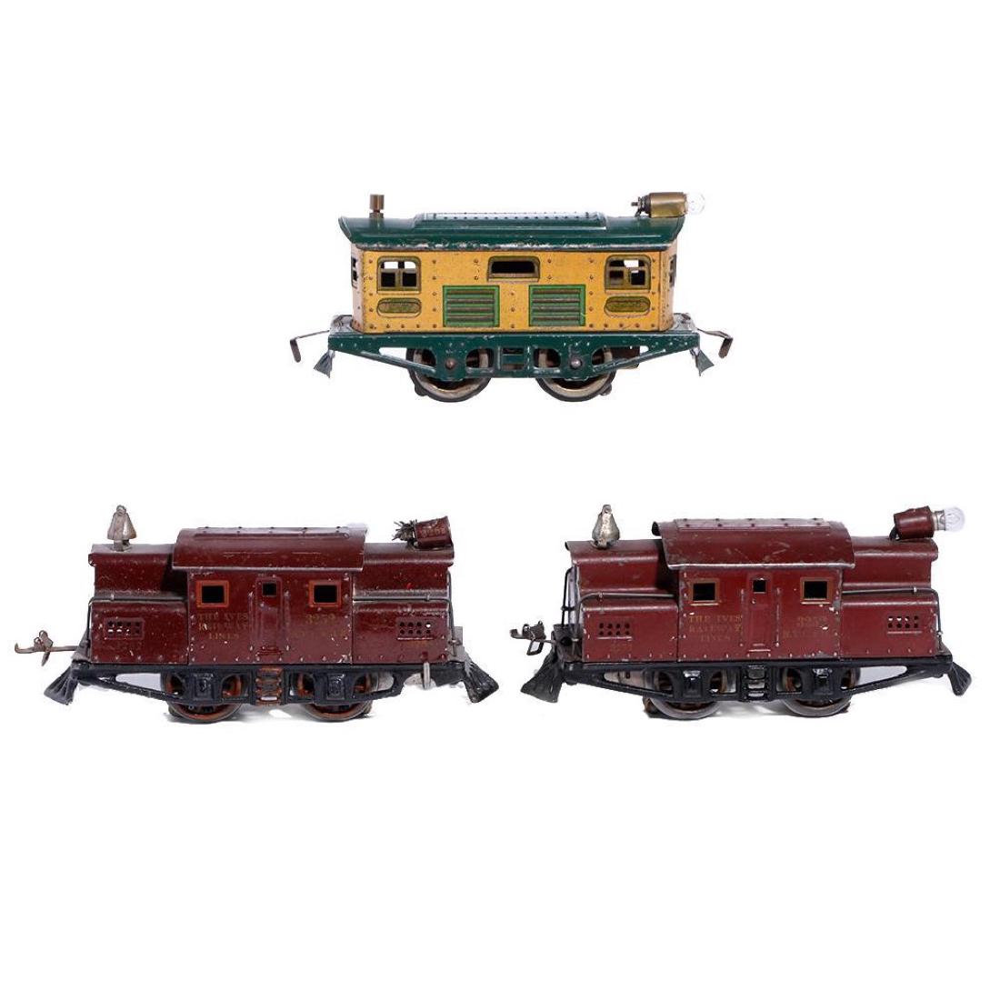 Ives O Gauge electric outline locomotives (1 of 5)