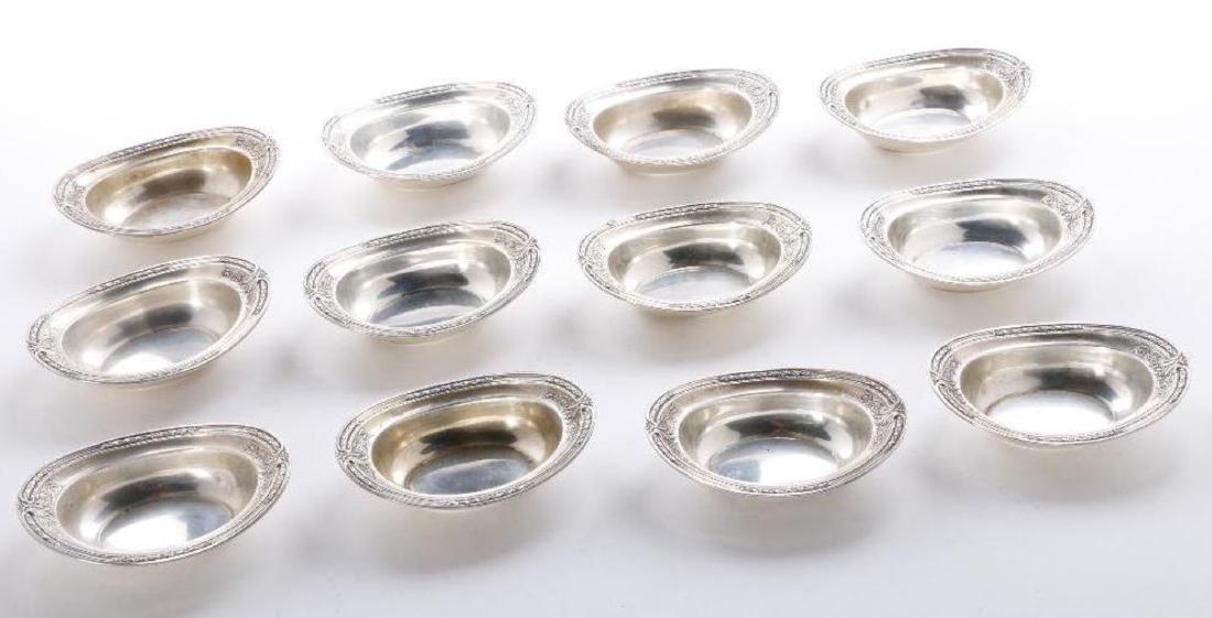 Sterling Silver Nut Bowls, 12-Piece Set (1 of 7)