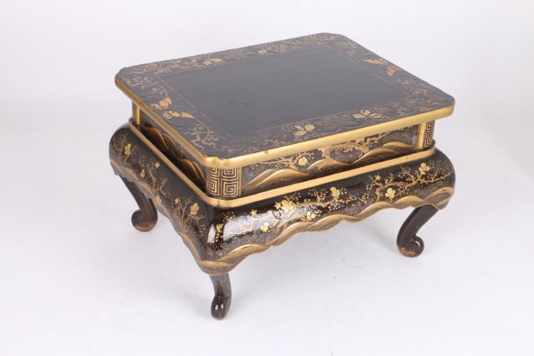 20TH-CENTURY JAPANESE LACQUER STOOL (1 of 5)