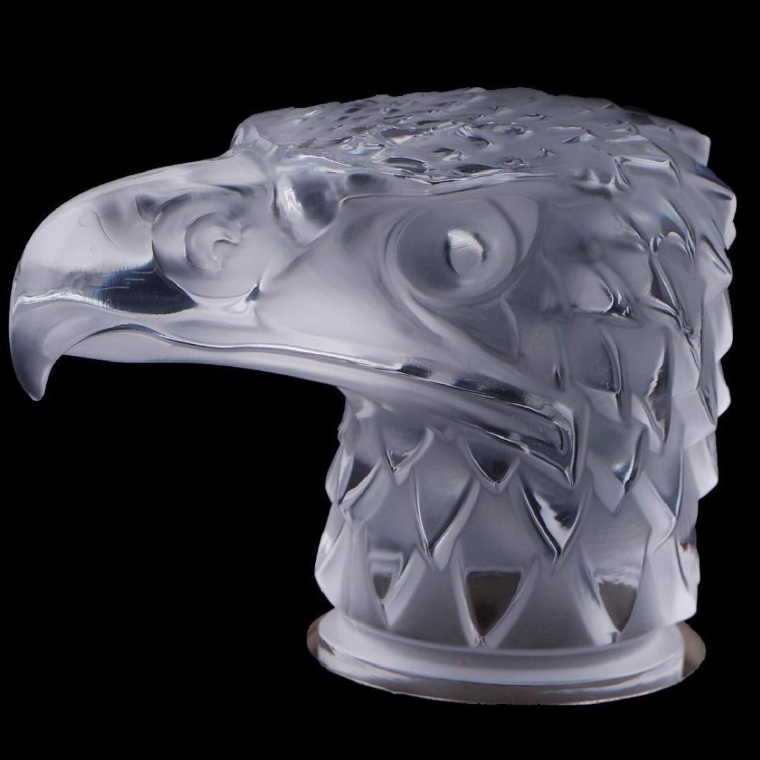 LALIQUE EAGLE CAR MASCOT - 3