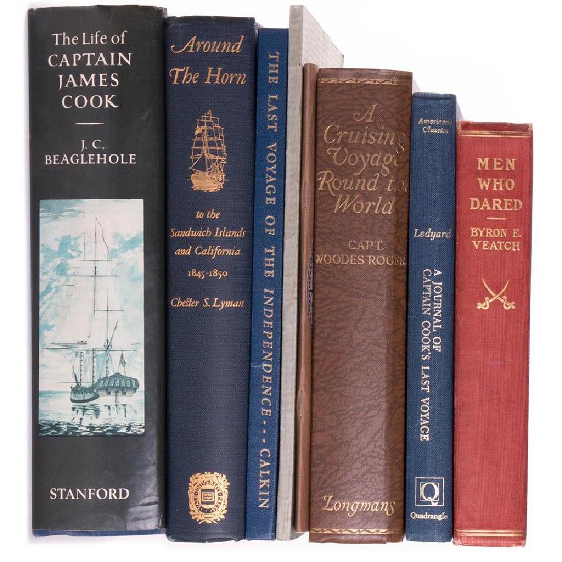 Eight works on Cook's voyages, and other explorations (1 of 5)