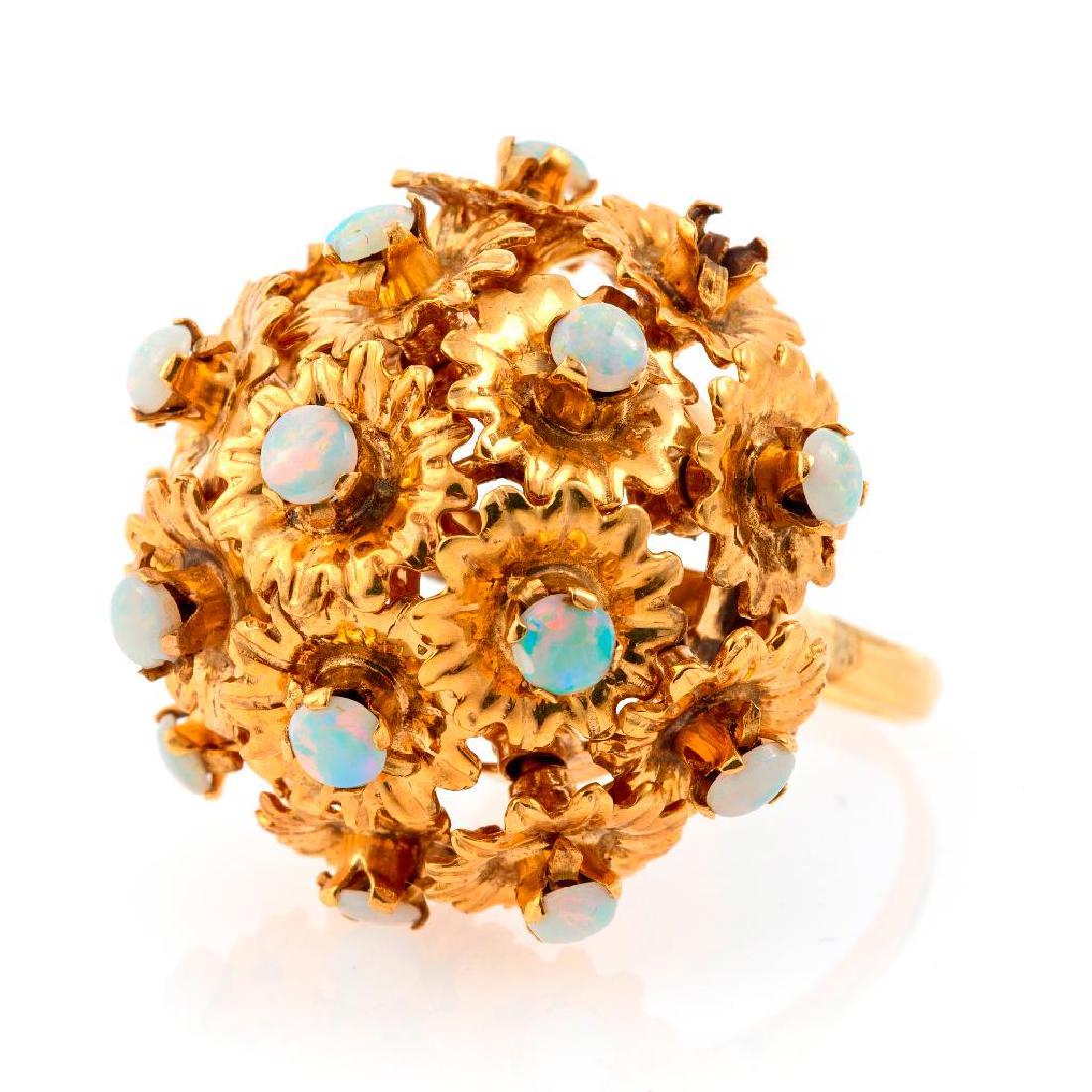 Opal and 18k gold ring (1 of 1)