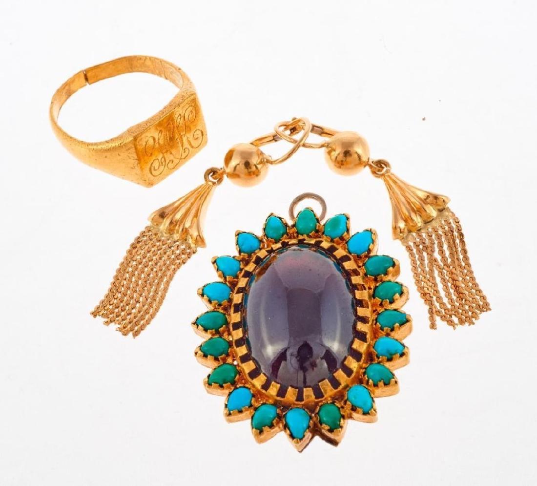 Collection of gem-set and gold jewelry (1 of 1)